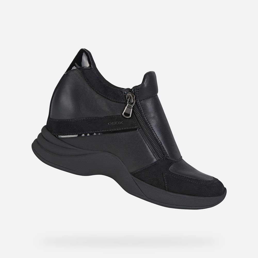 Geox Bayan Spor Ayakkabı Siyah - Armonica - AOL-207945